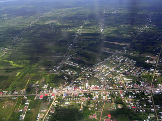 aerial village