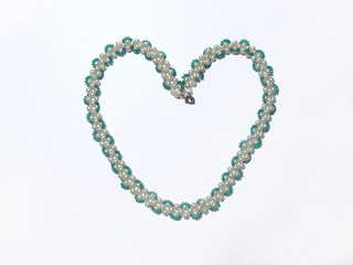 heart of beads