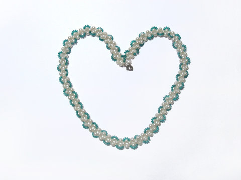heart of beads