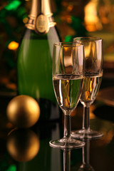 champagne noel