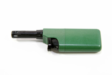 green gas lighter