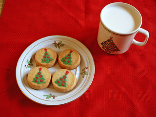 cookies and milk for santa