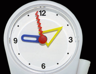 modern office clock