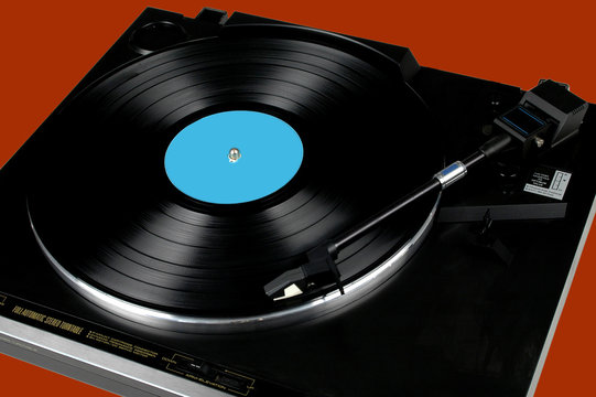 turntable and record