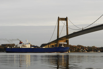 boat and bridge