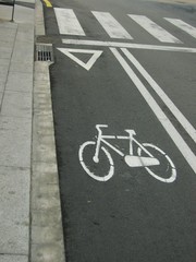 Obraz premium bike lane