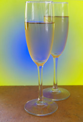 two glasses