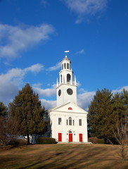 new england colonial church