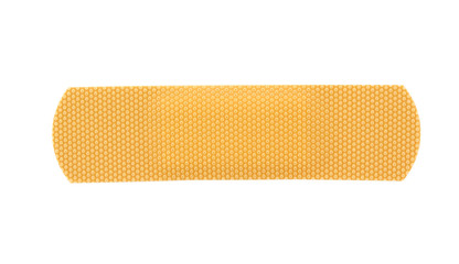 bandaid stripe on pure white background