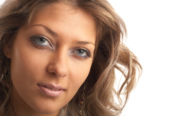 Naklejka premium beauty portrait