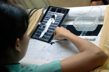 lavorazione di tessuto