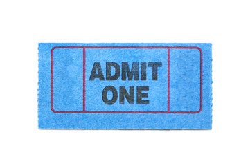 admit one ticket