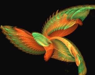 Obraz premium mystical bird