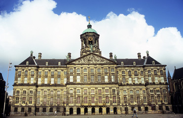 Fototapeta na wymiar amsterdam royal palace
