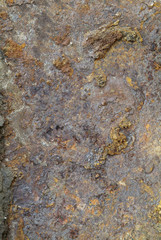 rusty steel-plate