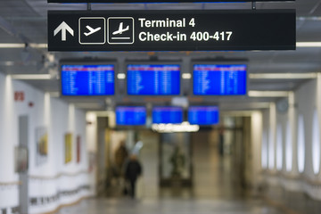 terminal, check-in