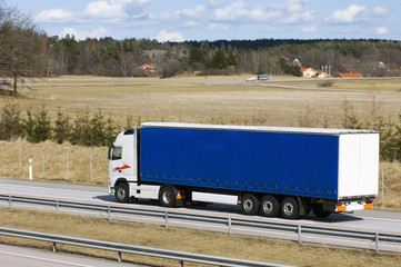 blue transport