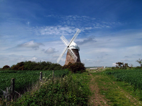 countryside windmill