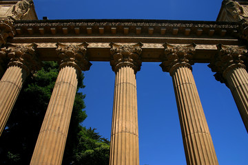 palace of fine arts, san francisco