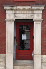 Fototapeta premium ornate business door