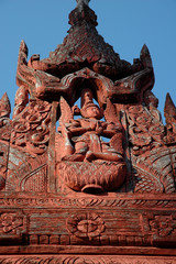 myanmar, mandalay: pagoda