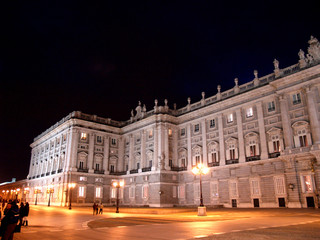 Naklejka premium palacio real madrid