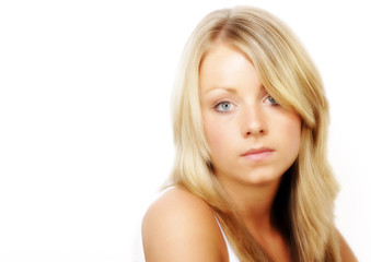 girl looking at camera