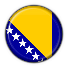 bottone bandiera bosniaca - bosnia flag