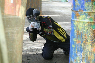 a painbolist shooting