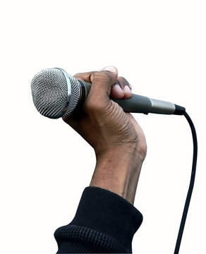 Holding Microphone" Images – Browse 76 Stock Photos, Vectors, and Video |  Adobe Stock