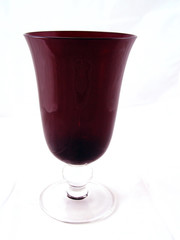 wine glass red