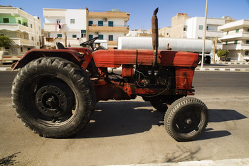 Fototapeta premium tracktor