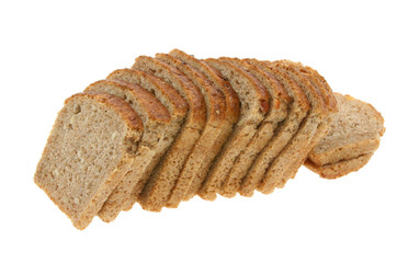 delicious sliced dark bread