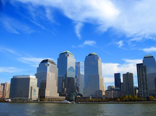 Fototapeta na wymiar World Trade Center, Manhattan, New York