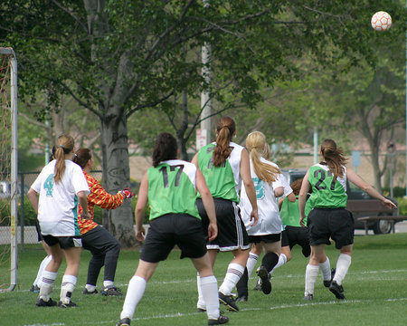 girls soccer game #6