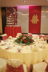 chinese wedding dinner setup