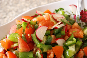 vegetable salad.