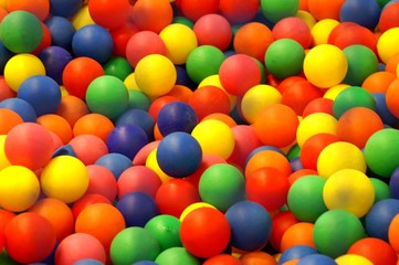 Fototapeta na wymiar color balls