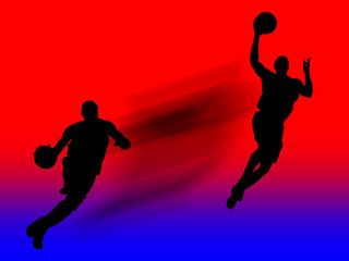 basketball player in action