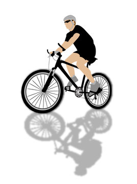 biker illustration