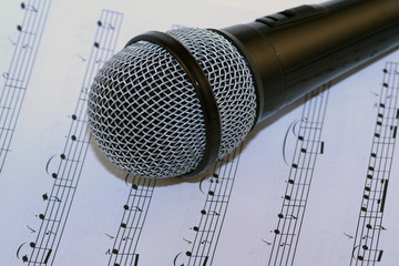 microphone and music