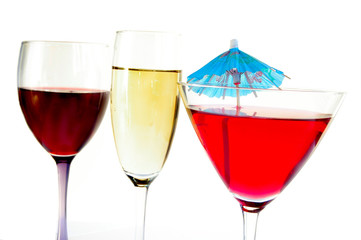 three drinks