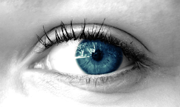 blue and gray eye 3