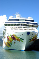 tropical cruise ship
