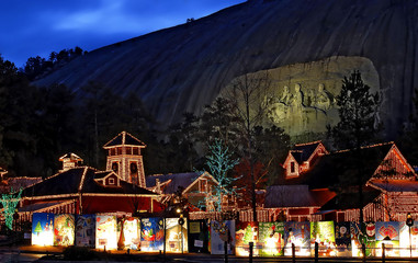 stone mountain christmas