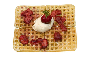 tasty waffle