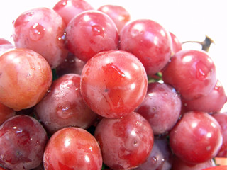 red grapes