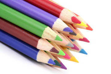 multicolor pencils