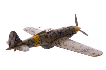 airplane model isolated