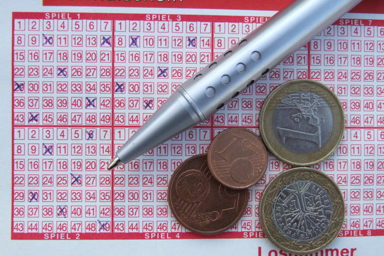 einen 6er im lotto?